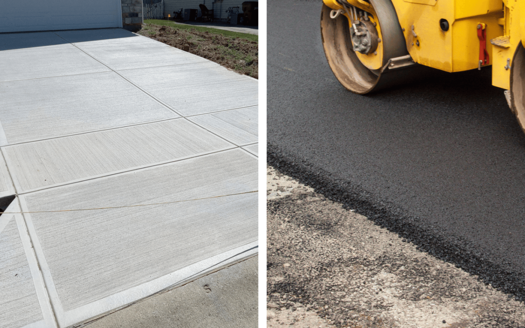 Asphalt vs. Concrete Driveways in Colorado